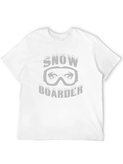 Snowboarder Graphic T-Shirt - Black