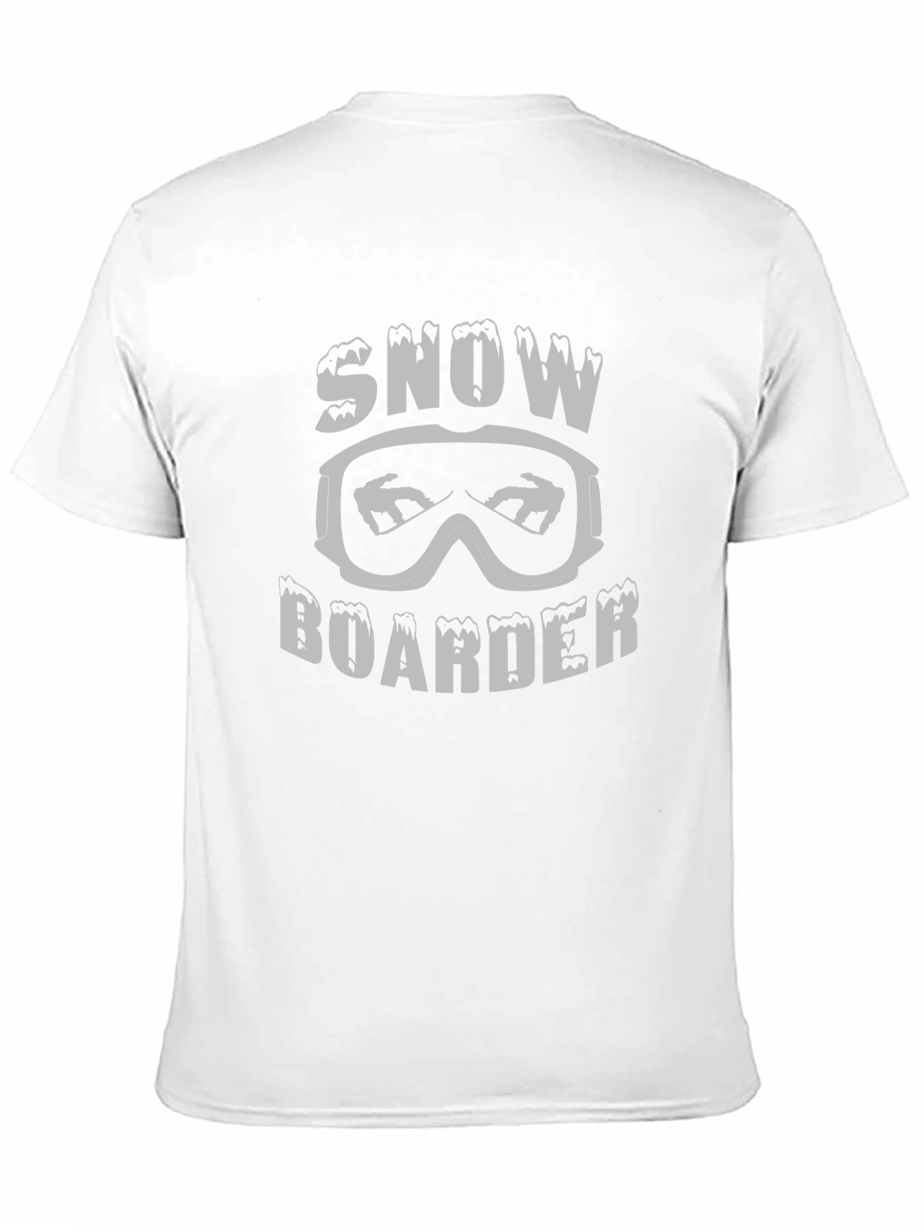 Snowboarder Graphic T-Shirt - Black
