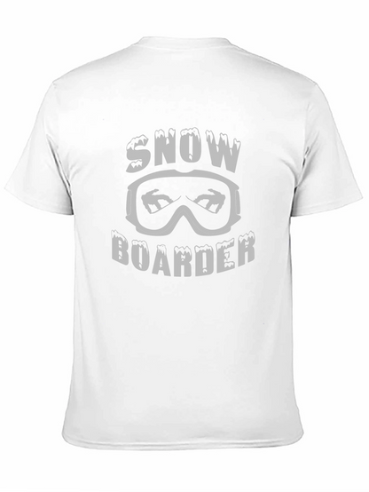 Snowboarder Graphic T-Shirt - Black
