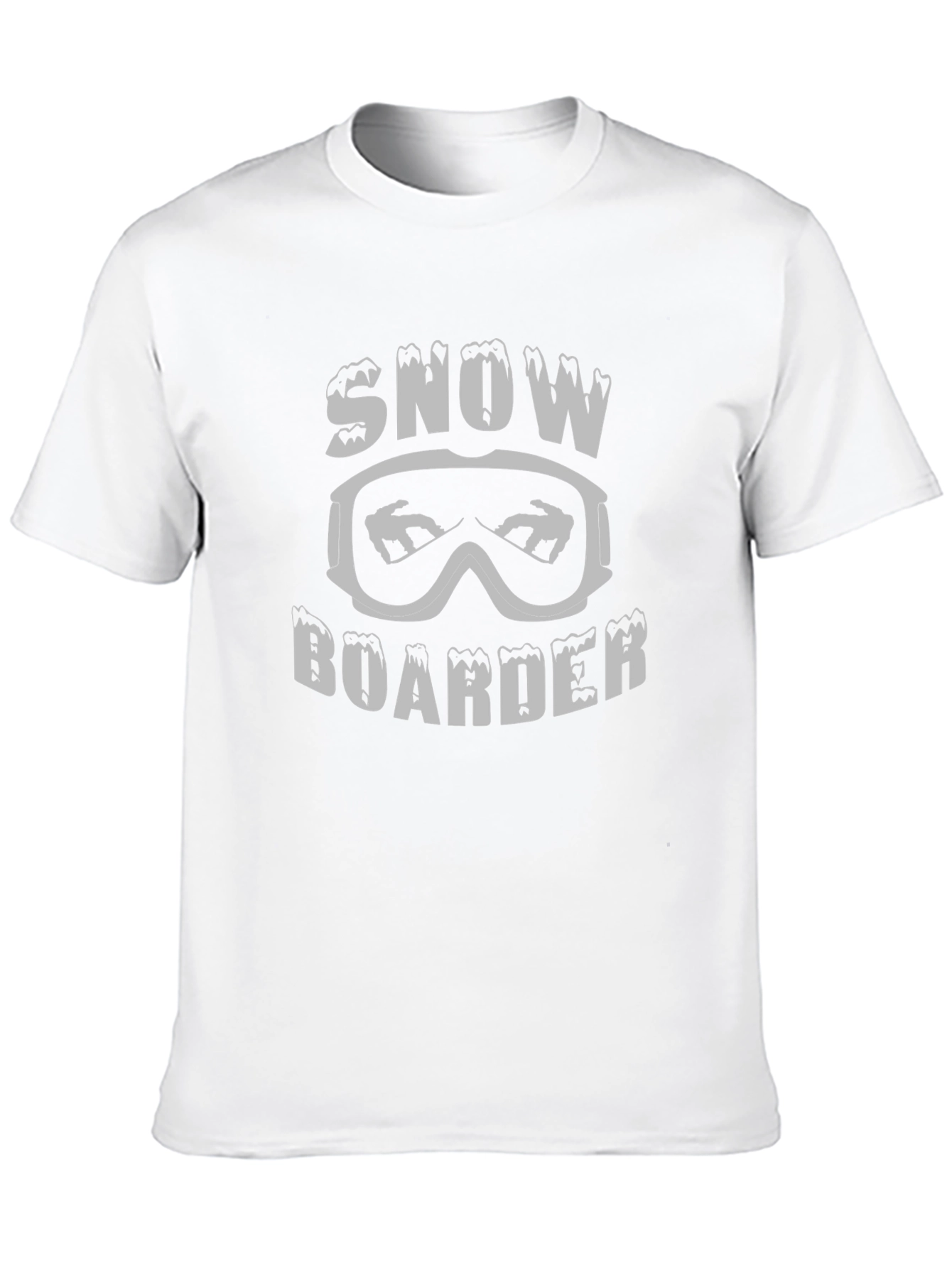 Snowboarder Graphic T-Shirt - Black