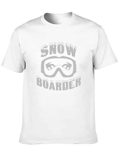 Snowboarder Graphic T-Shirt - Black