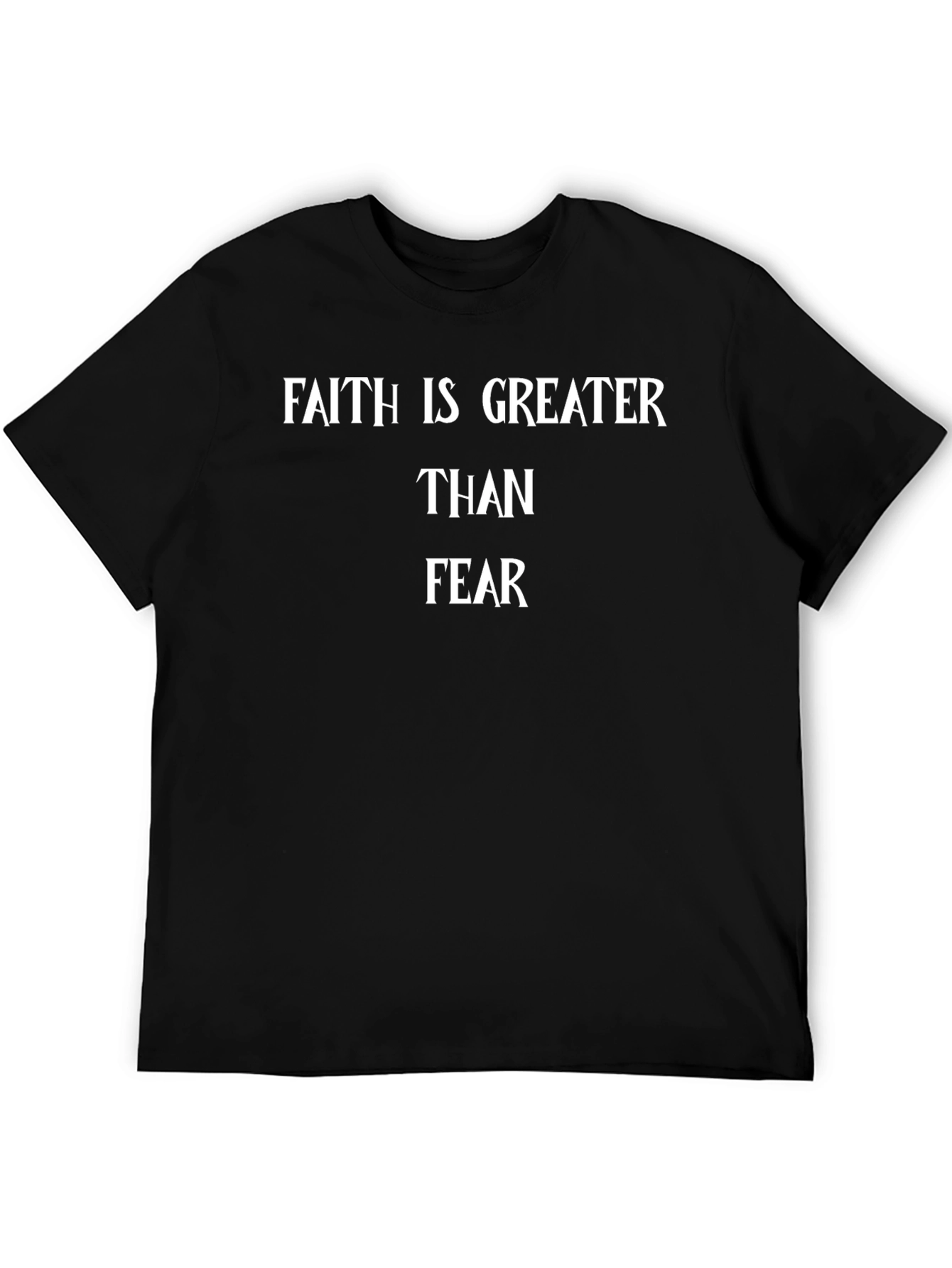 Faith Over Fear Graphic Tee - Inspiring Design
