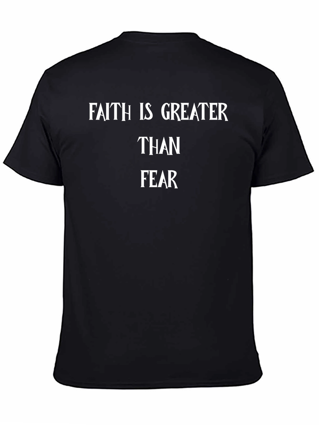 Faith Over Fear Graphic Tee - Inspiring Design