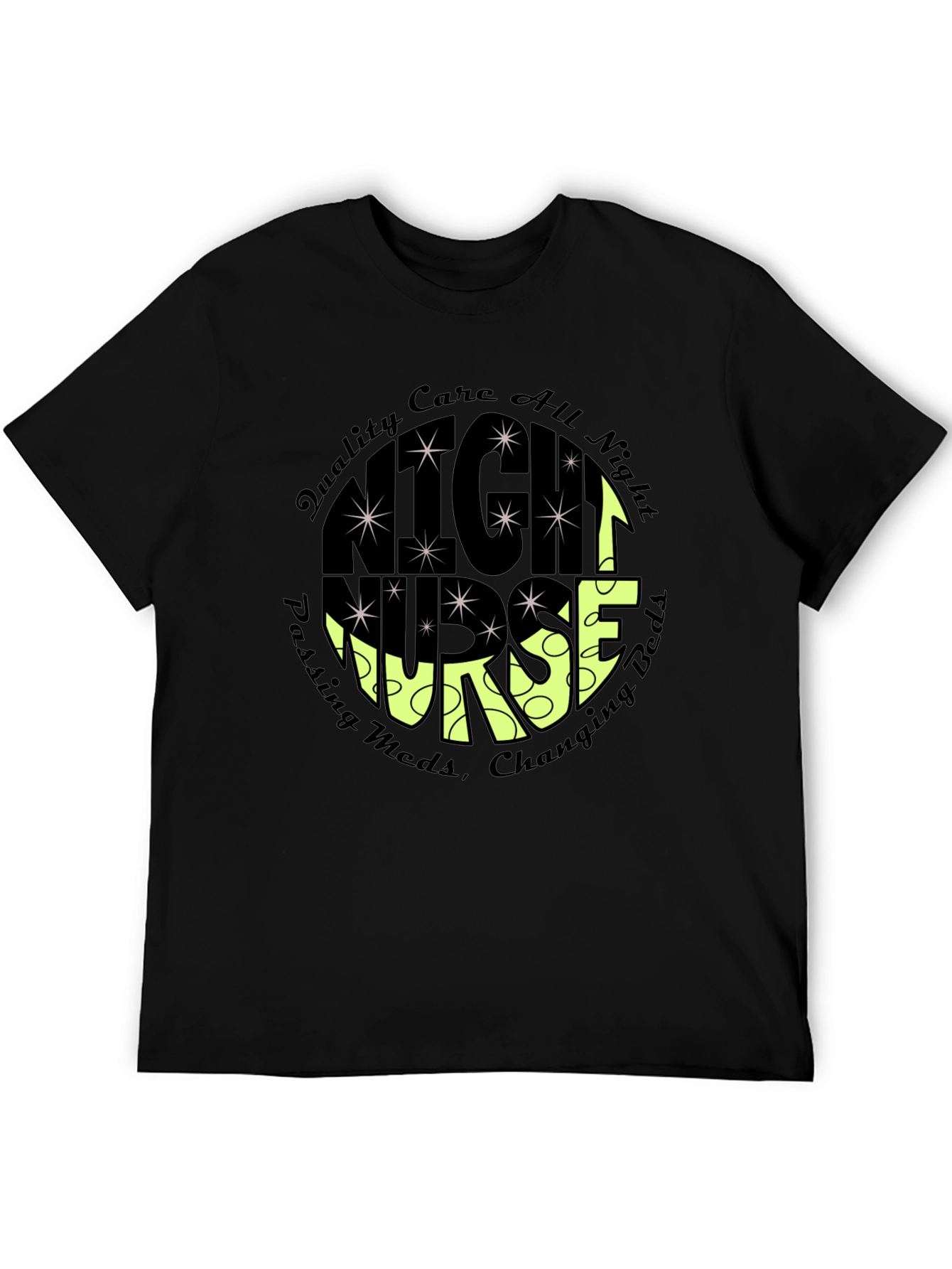 Night Nurse Graphic T-Shirt - Comfort and Style