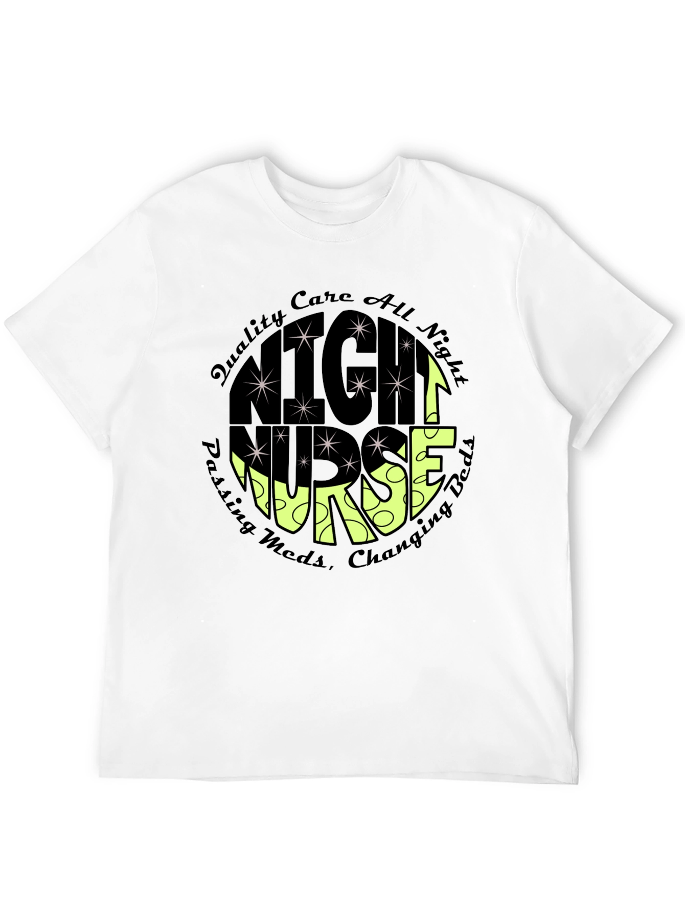 Night Nurse Graphic T-Shirt - Comfort and Style