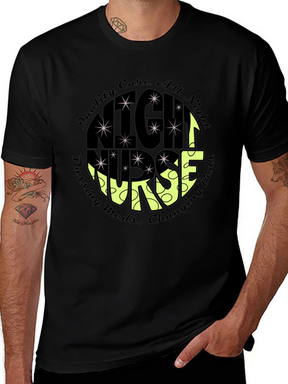 Night Nurse Graphic T-Shirt - Comfort and Style