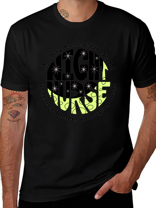 Night Nurse Graphic T-Shirt - Comfort and Style