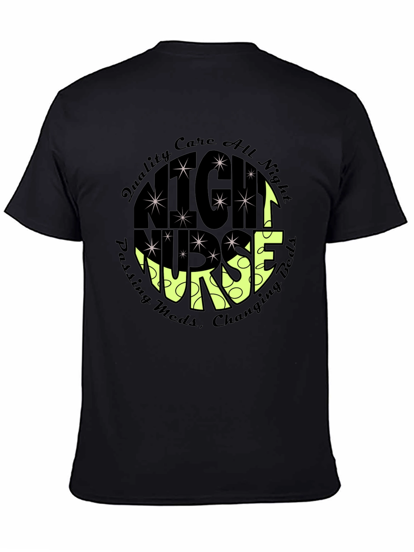 Night Nurse Graphic T-Shirt - Comfort and Style