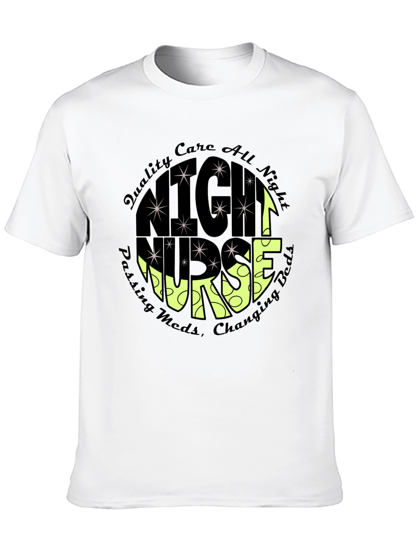 Night Nurse Graphic T-Shirt - Comfort and Style