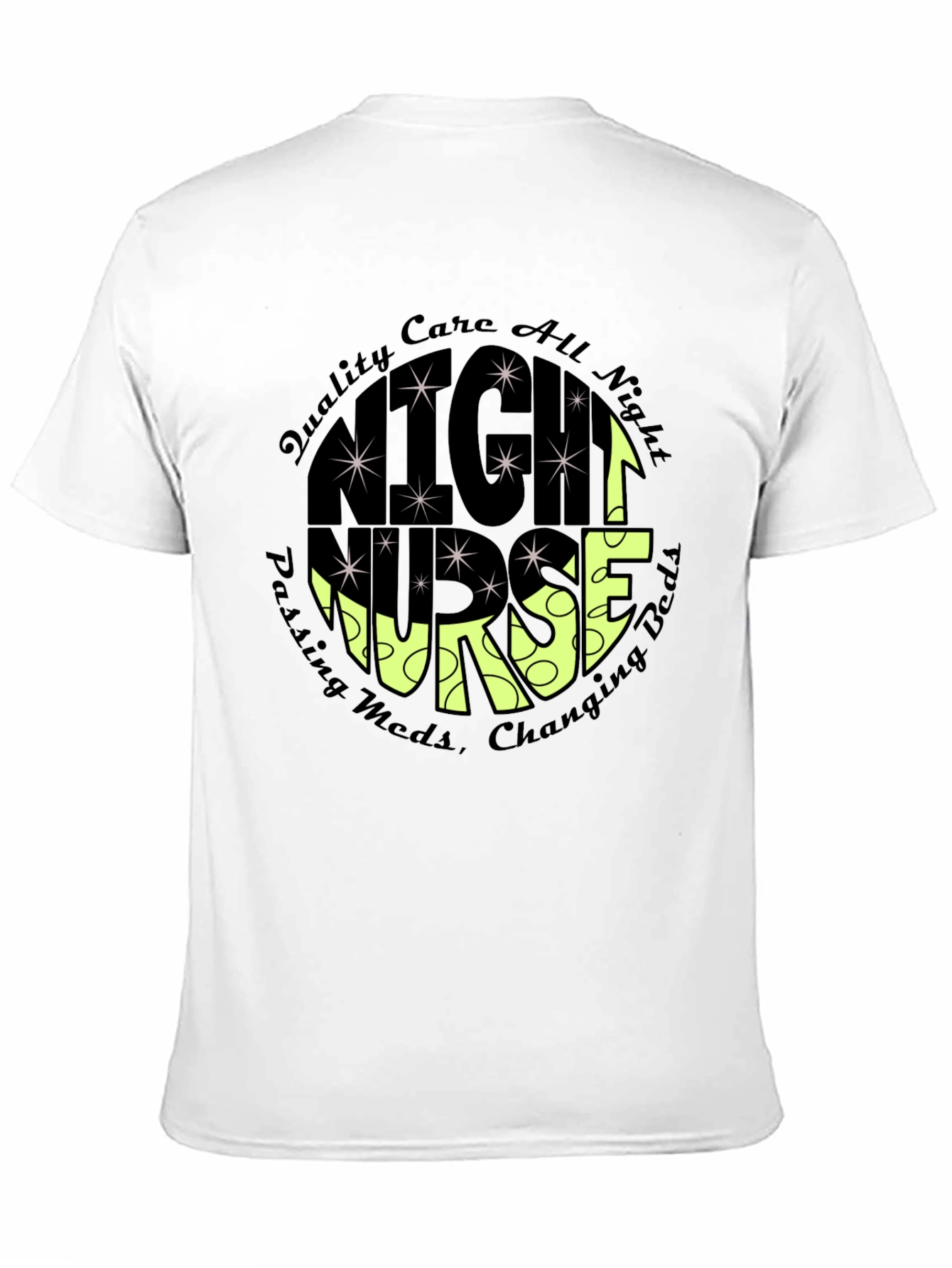 Night Nurse Graphic T-Shirt - Comfort and Style