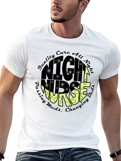 Night Nurse Graphic T-Shirt - Comfort and Style