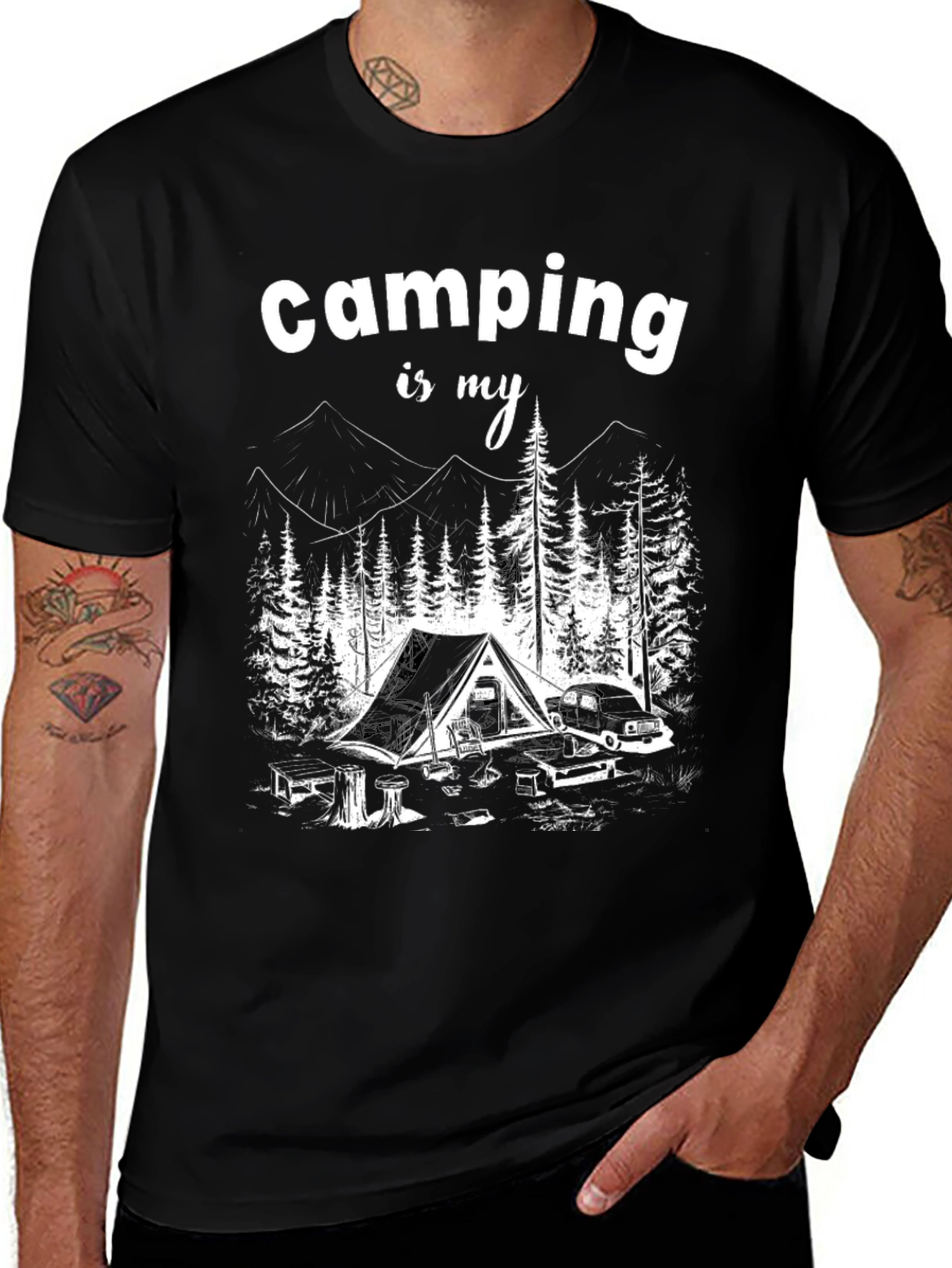 Camping is My Life T-Shirt