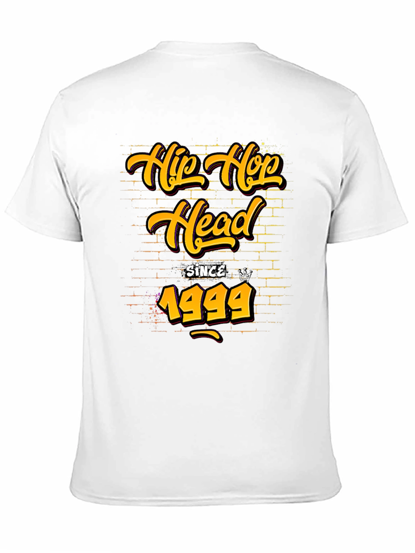 Hip Hop Head Since 1999 Black T-Shirt