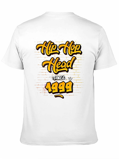 Hip Hop Head Since 1999 Black T-Shirt