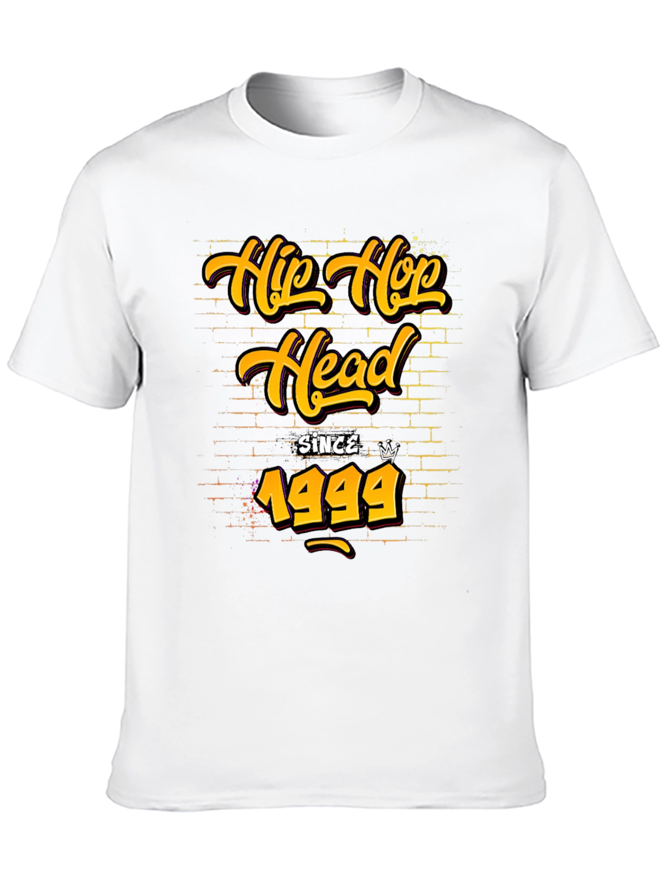 Hip Hop Head Since 1999 Black T-Shirt
