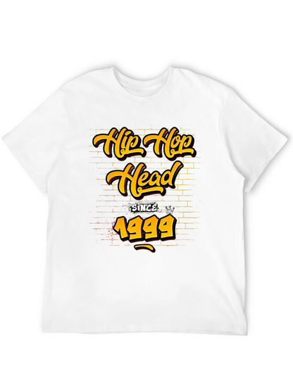 Hip Hop Head Since 1999 Black T-Shirt
