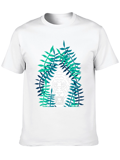 Tiger Graphic Black T-Shirt