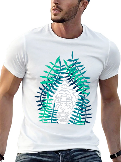 Tiger Graphic Black T-Shirt