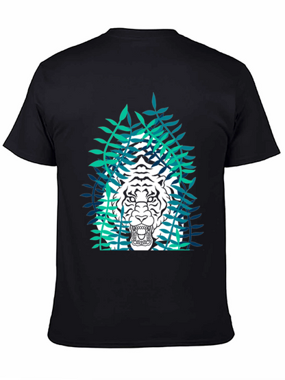 Tiger Graphic Black T-Shirt