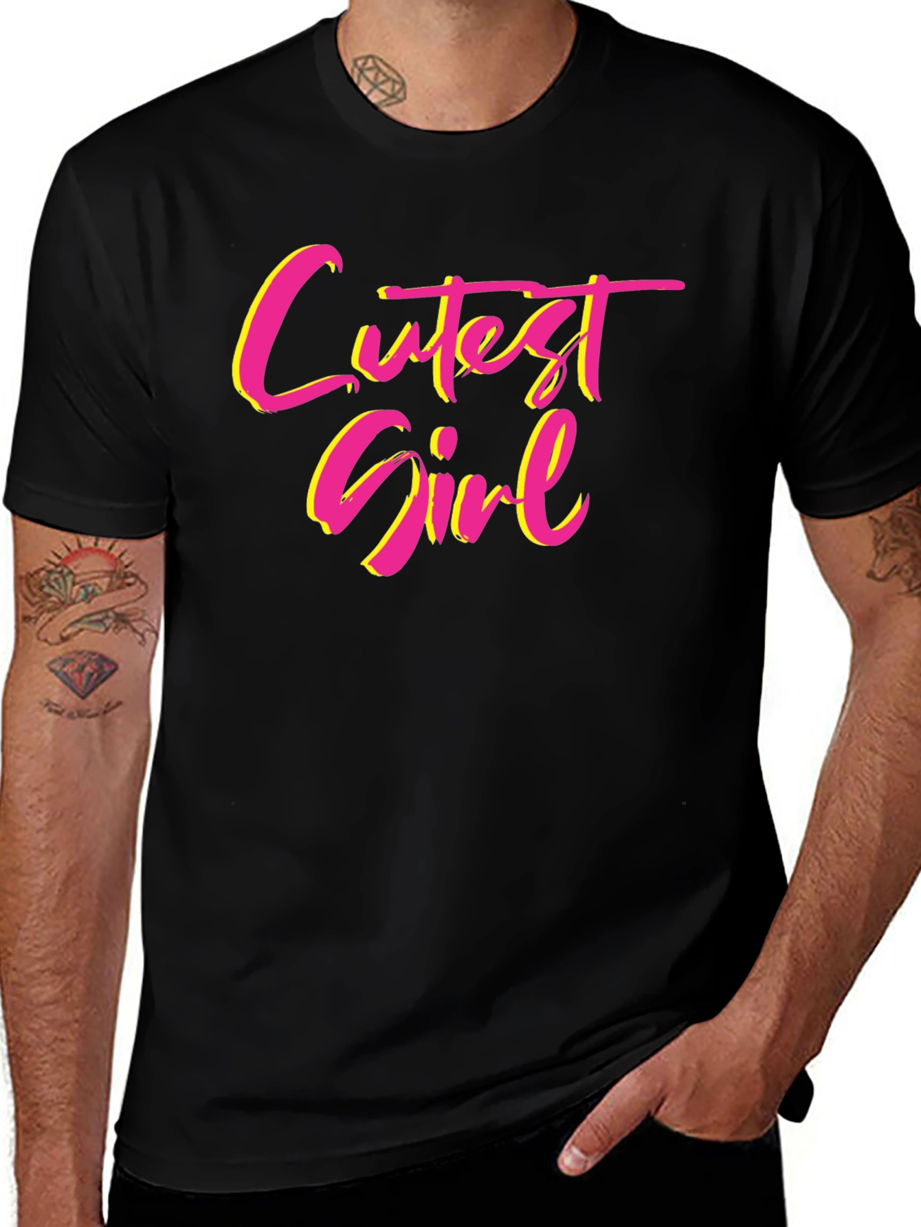 Cutest Girl Graphic T-Shirt - Fun & Stylish Tee