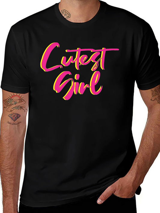 Cutest Girl Graphic T-Shirt - Fun & Stylish Tee