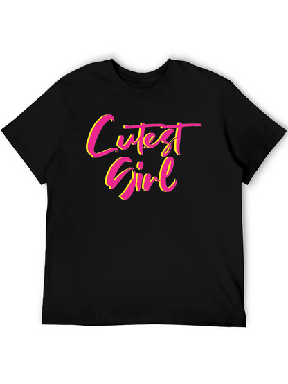 Cutest Girl Graphic T-Shirt - Fun & Stylish Tee