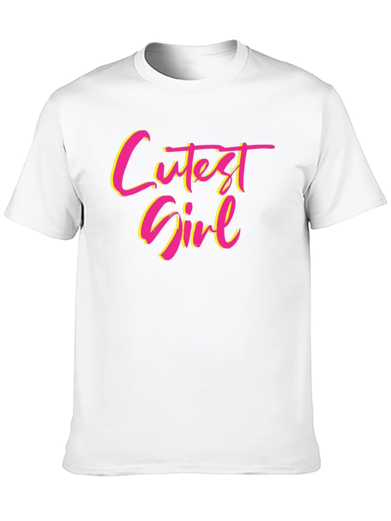 Cutest Girl Graphic T-Shirt - Fun & Stylish Tee
