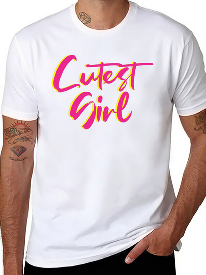 Cutest Girl Graphic T-Shirt - Fun & Stylish Tee