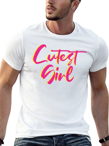 Cutest Girl Graphic T-Shirt - Fun & Stylish Tee