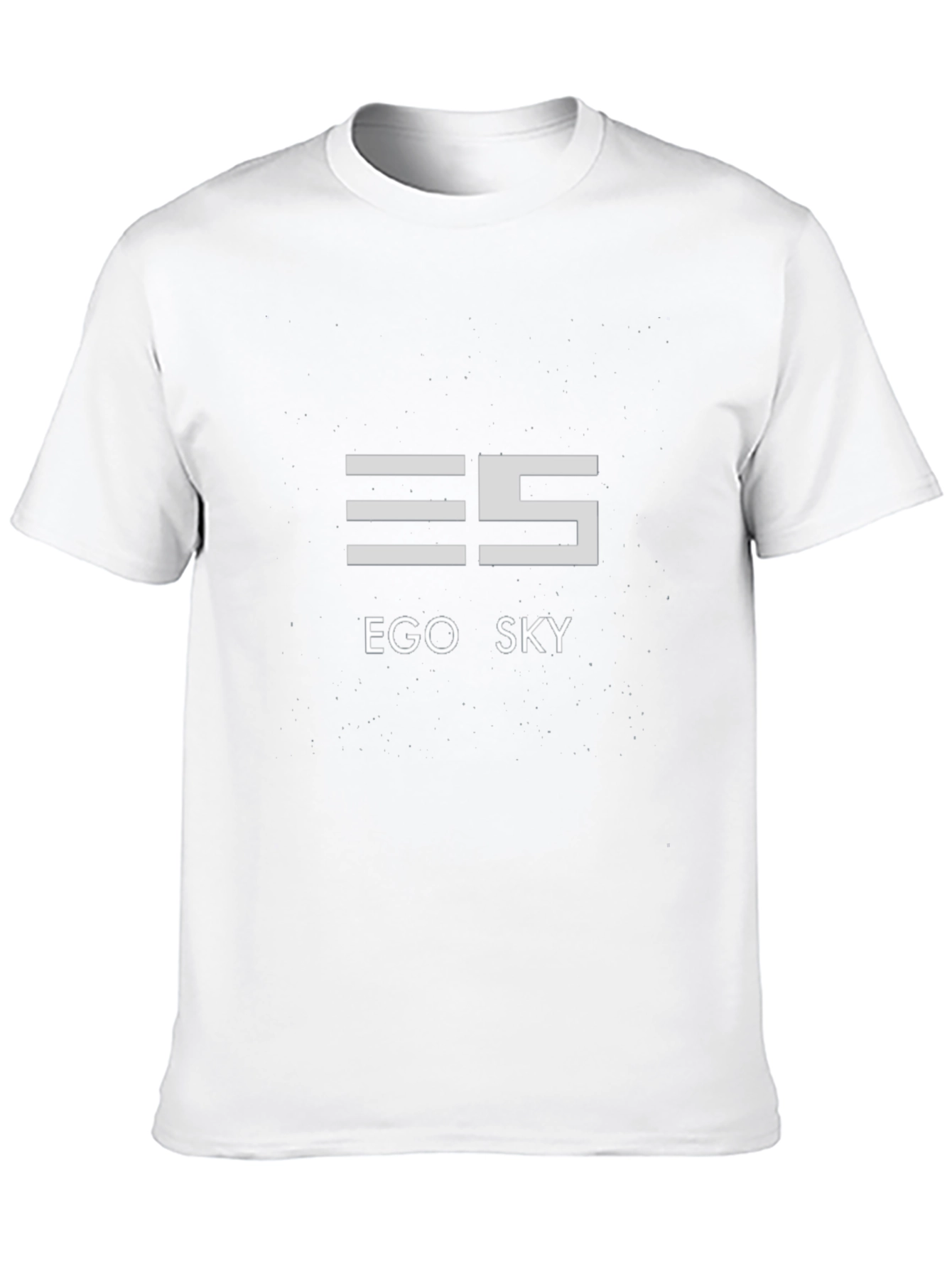 Ego Sky Black Graphic Tee - Modern Style