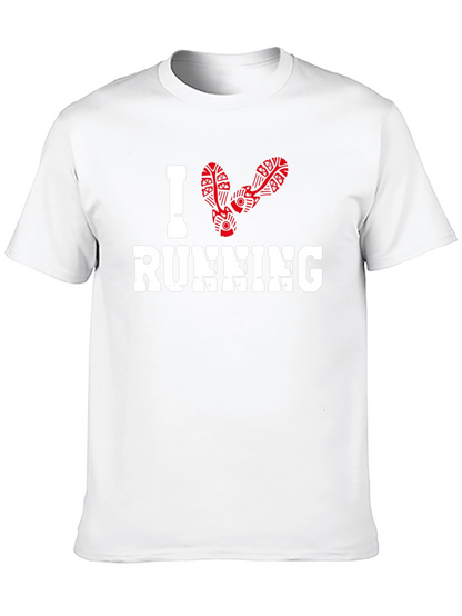 I Love Running Graphic T-Shirt