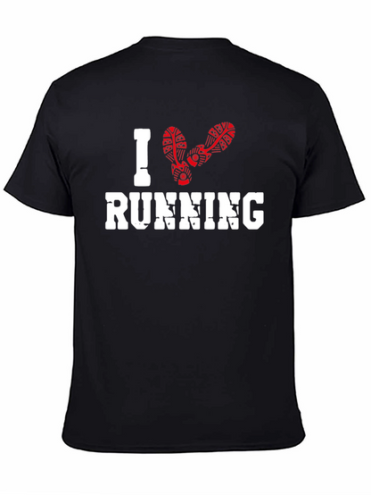 I Love Running Graphic T-Shirt