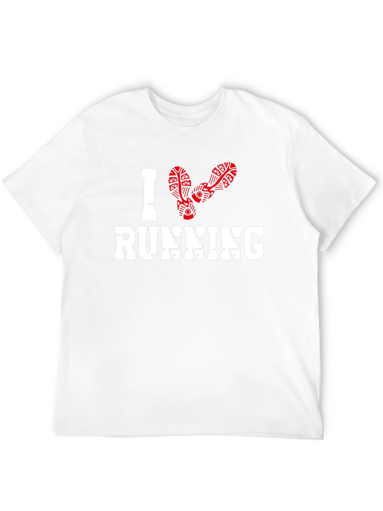 I Love Running Graphic T-Shirt