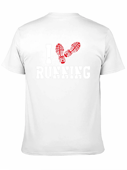 I Love Running Graphic T-Shirt