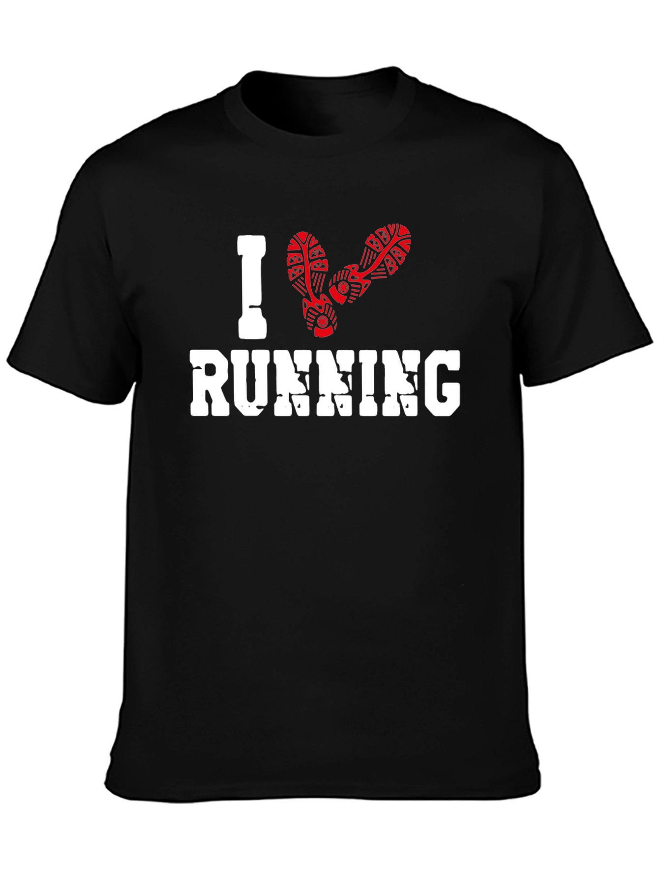 I Love Running Graphic T-Shirt