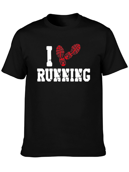 I Love Running Graphic T-Shirt