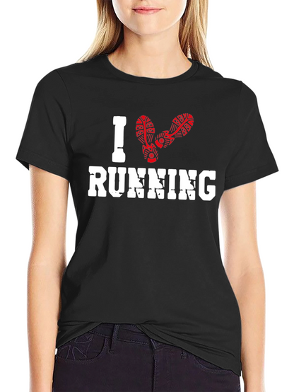 I Love Running Graphic T-Shirt