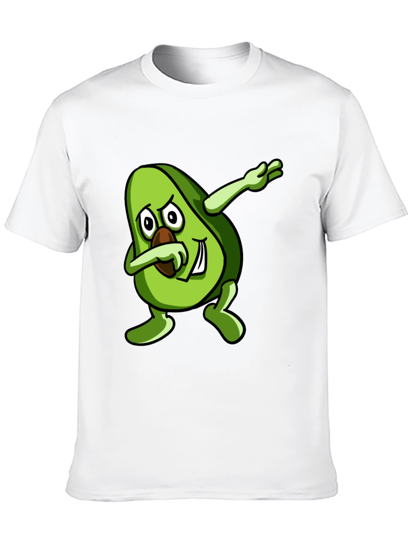 Dabbing Avocado Black T-Shirt - Trendy Graphic Tee