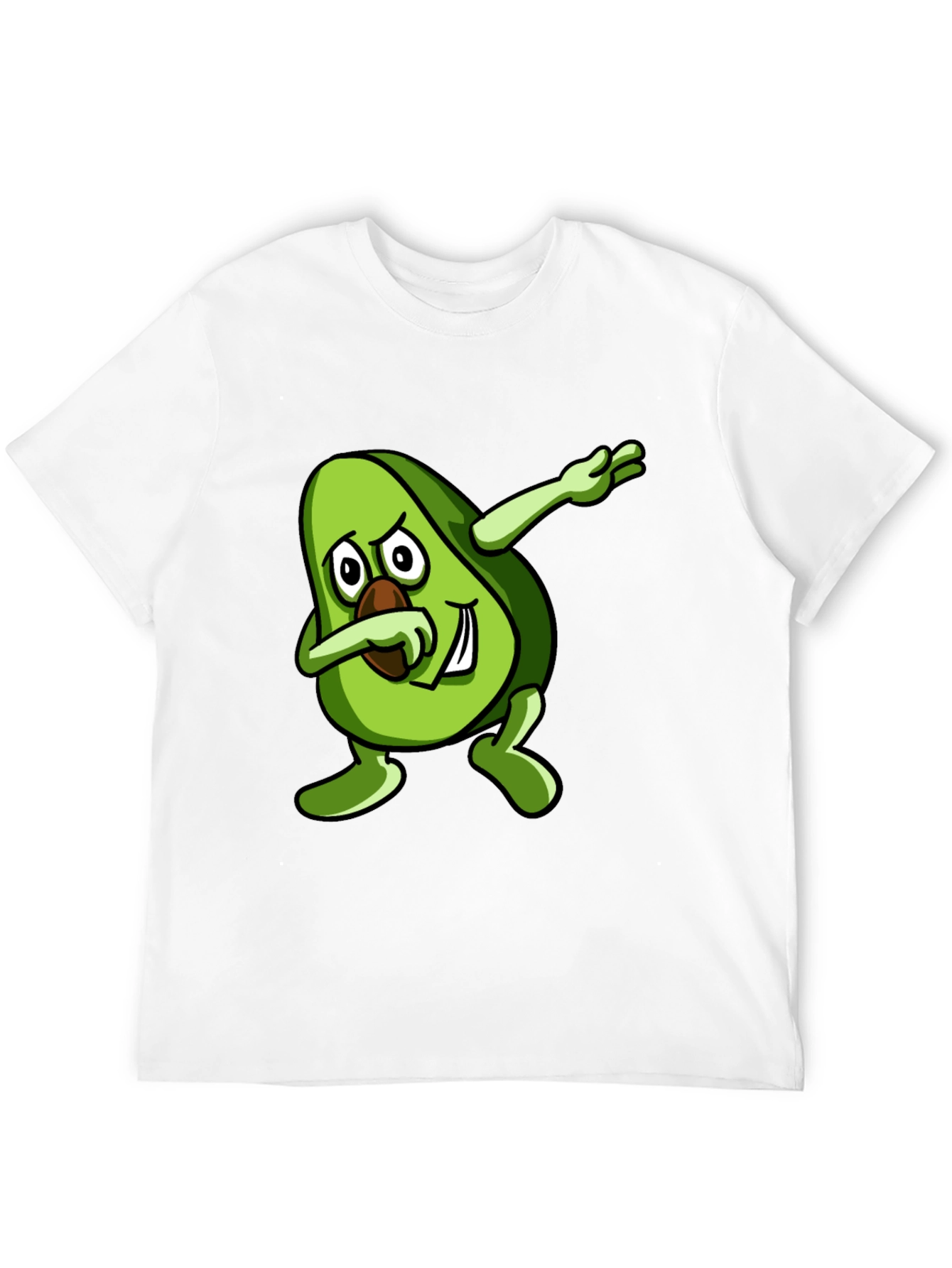 Dabbing Avocado Black T-Shirt - Trendy Graphic Tee