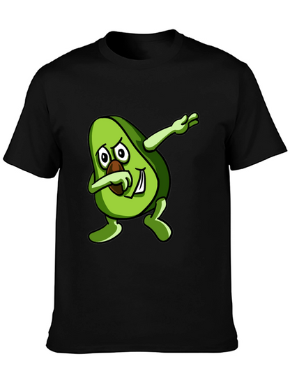 Dabbing Avocado Black T-Shirt - Trendy Graphic Tee