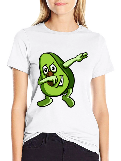Dabbing Avocado Black T-Shirt - Trendy Graphic Tee