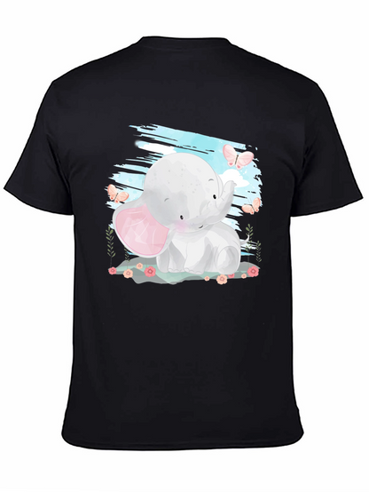 Cute Elephant Graphic Tee