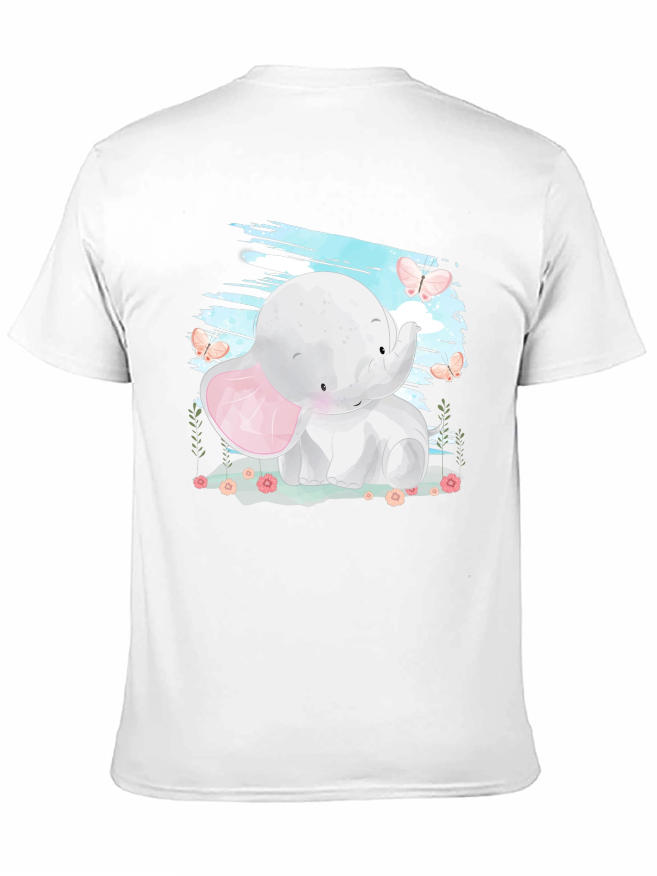 Cute Elephant Graphic Tee