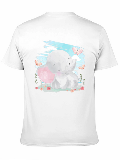 Cute Elephant Graphic Tee