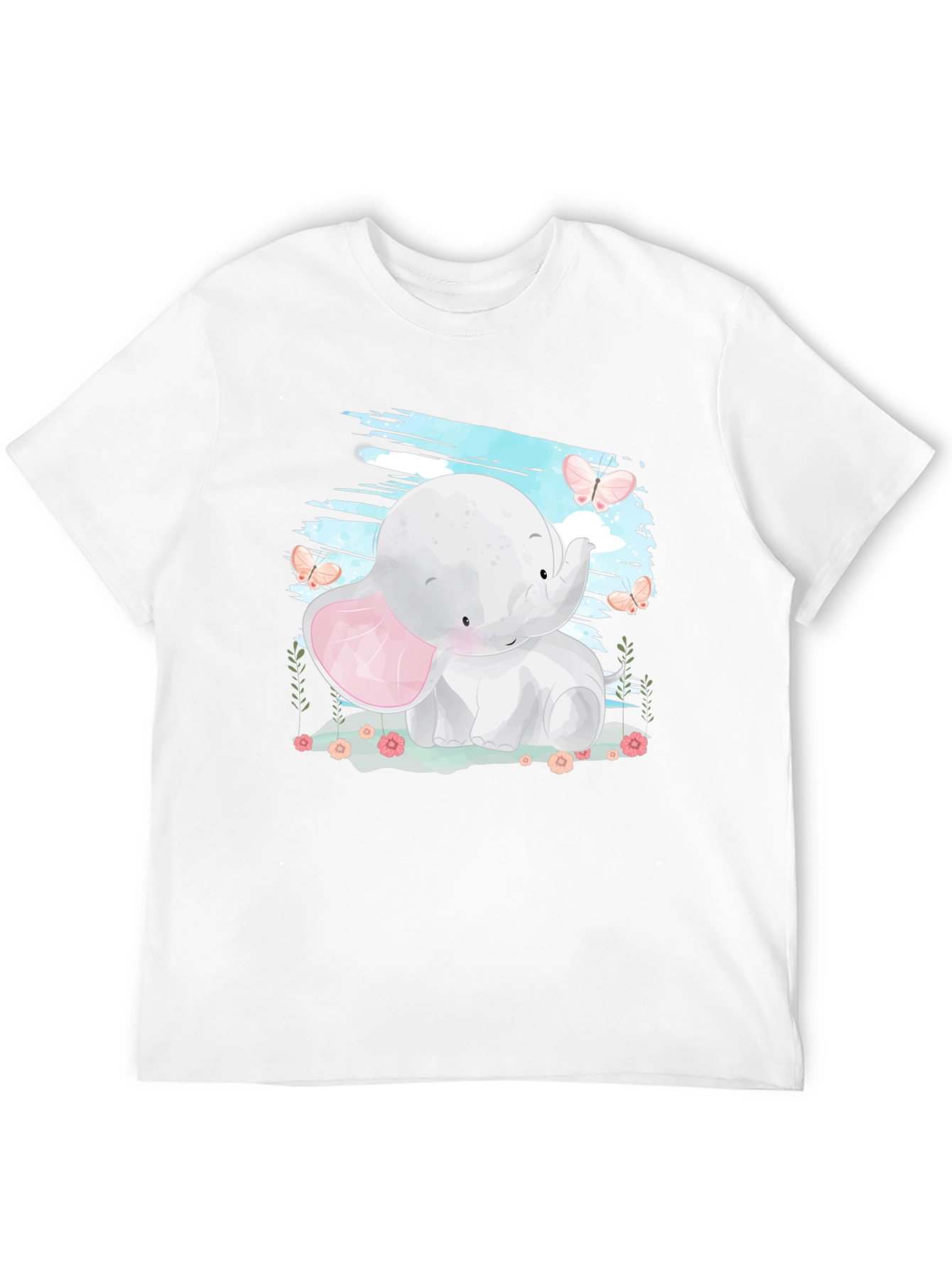 Cute Elephant Graphic Tee
