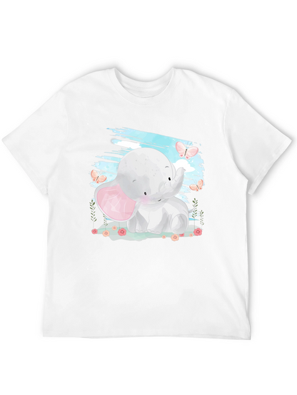 Cute Elephant Graphic Tee