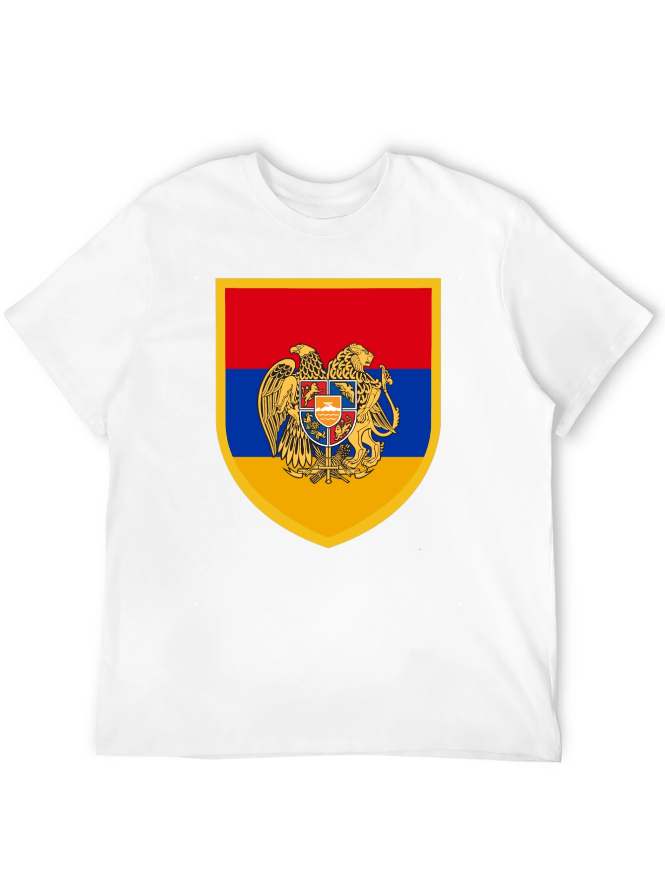 Armenian Coat of Arms Black T-Shirt