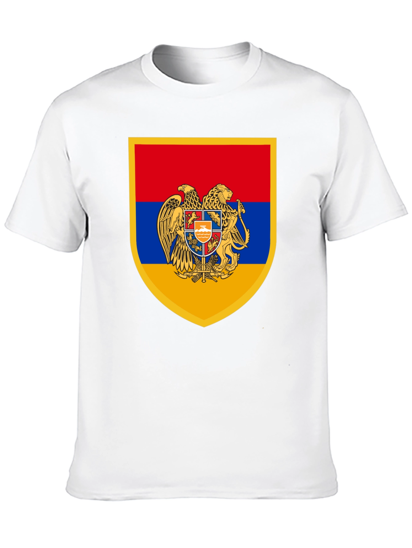 Armenian Coat of Arms Black T-Shirt
