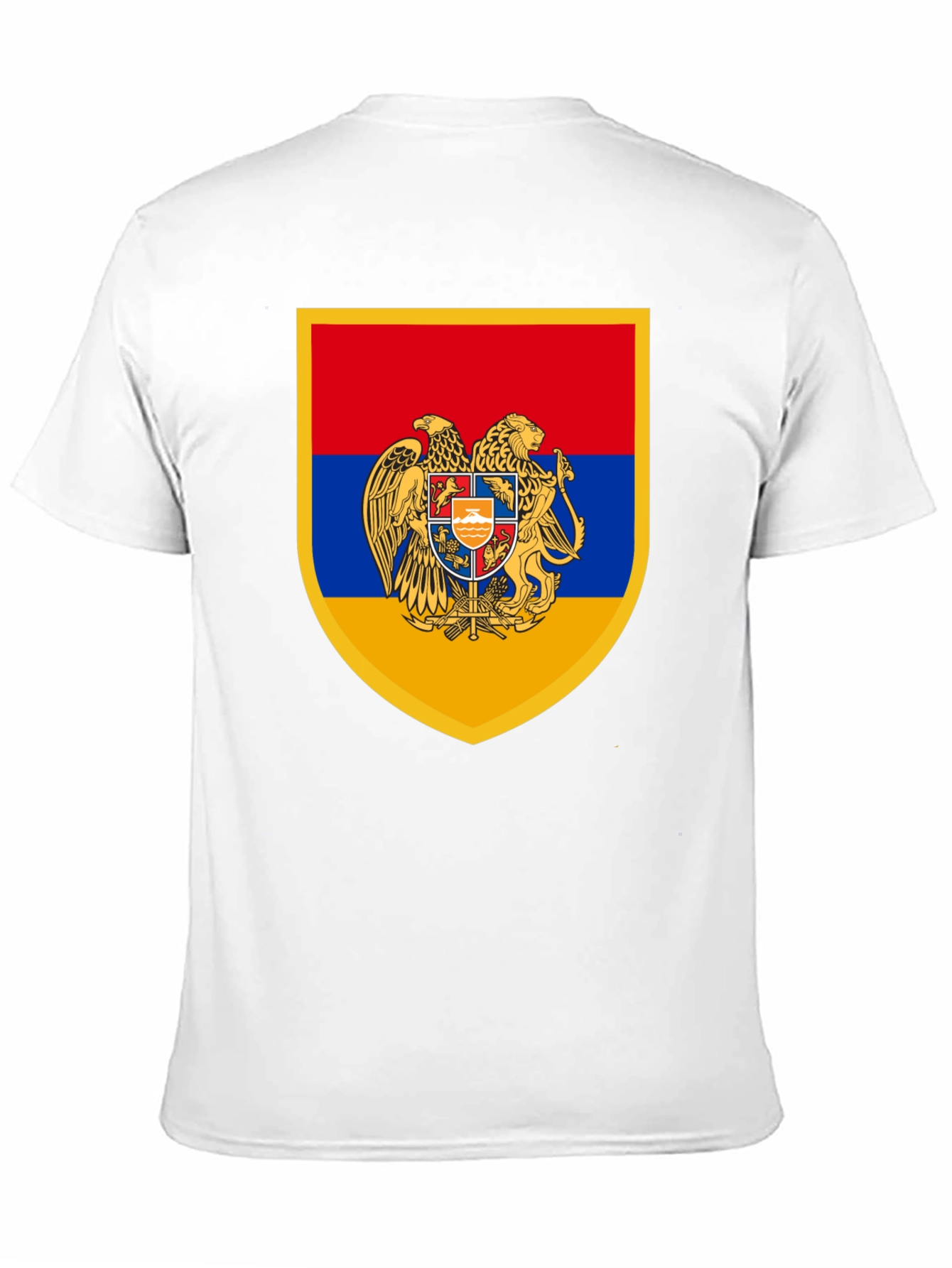 Armenian Coat of Arms Black T-Shirt