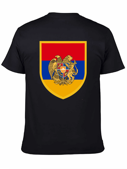 Armenian Coat of Arms Black T-Shirt
